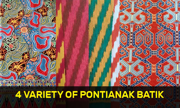 4 Variety of Pontianak Batik