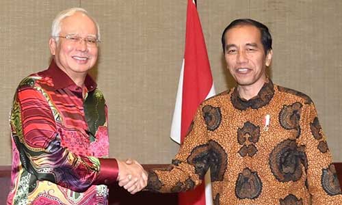 Jokowi - PM Malaysia