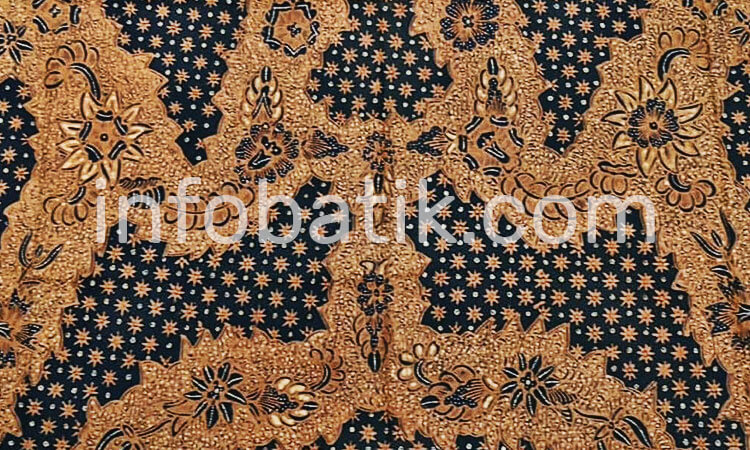 Batik Indonesia Solo Motif Truntum Buntal