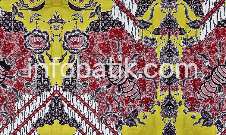 Batik Indonesia Motif Laba Laba