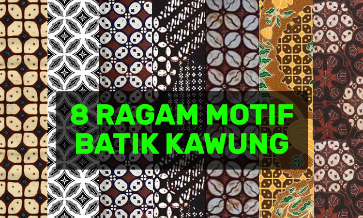 8 ragam motif batik kawung