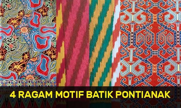 4 Ragam Batik Pontianak