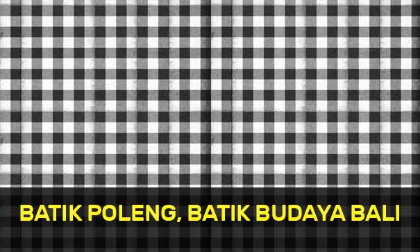 batik poleng budaya bali